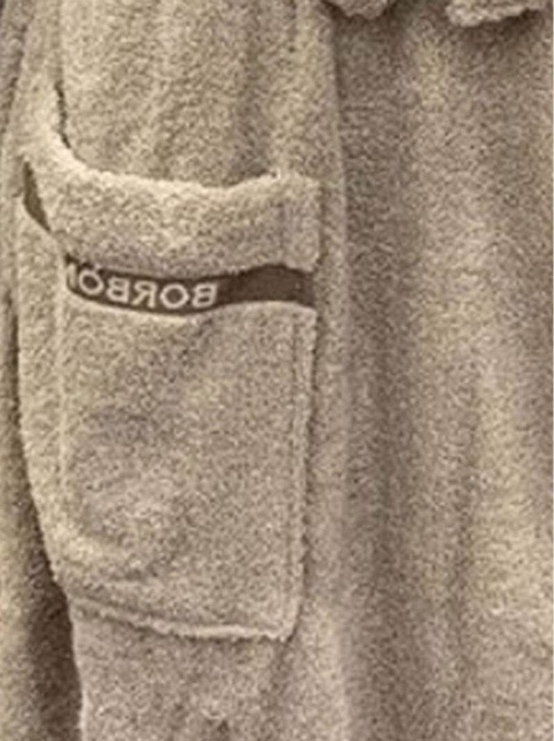 Accappatoio con cappuccio Bagno MINIMAL ACC Borbonese - evabiancheria